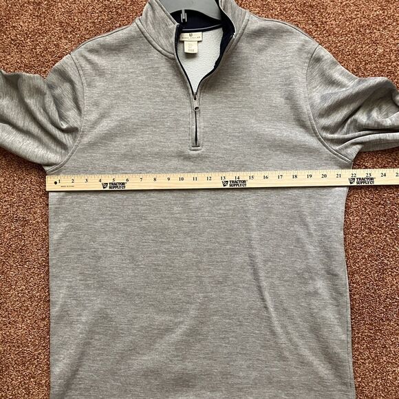 Rorie Whelan Golf Sweatshirt Men’s Large Gray Pullover 1/4 Zip - Picture 4 of 9